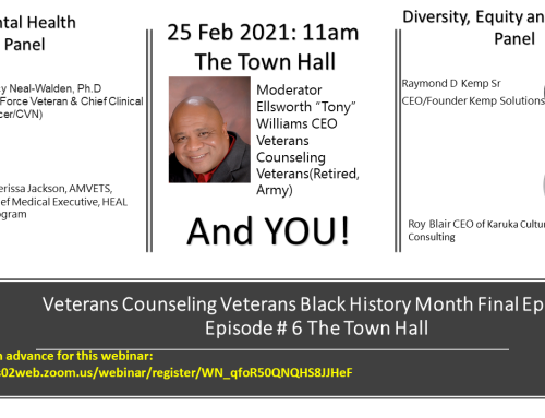 Black Veterans, Their Family and Mental Wellness Town Hall